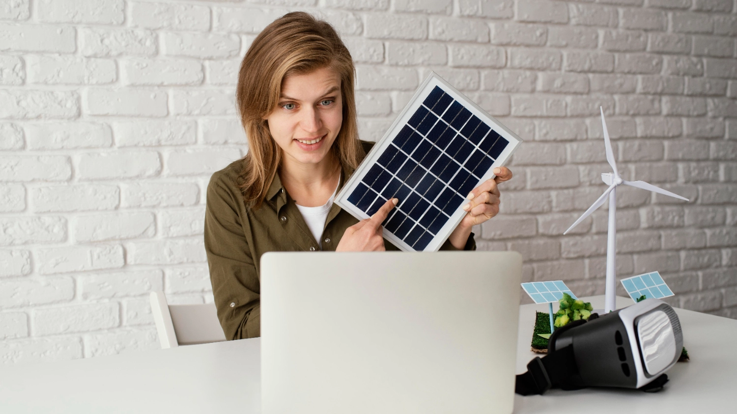 Illustration montrant un lead panneau photovoltaïque de qualité, avec des graphiques représentant la génération de leads qualifiés et des panneaux solaires.