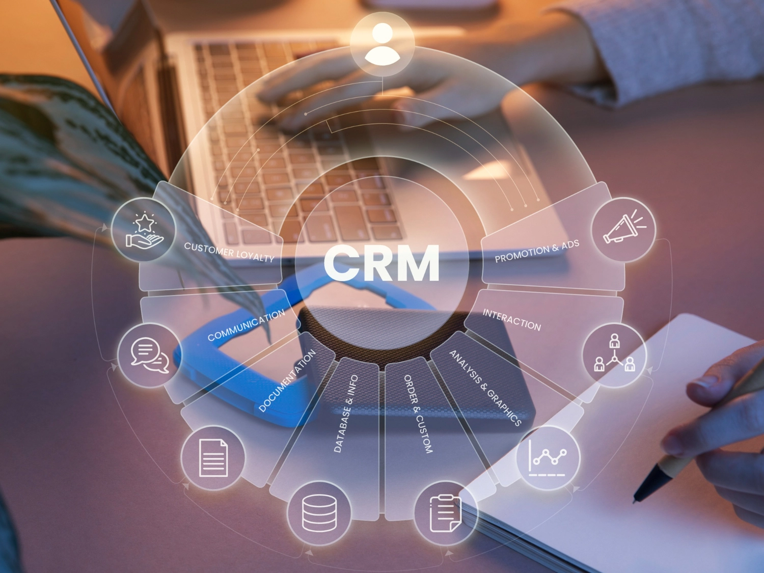 Illustration d’un CRM conçu pour éviter les doublons leads et améliorer la qualité de la gestion commerciale.